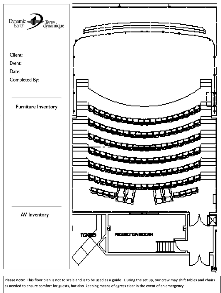 epiroc theatre floor plan