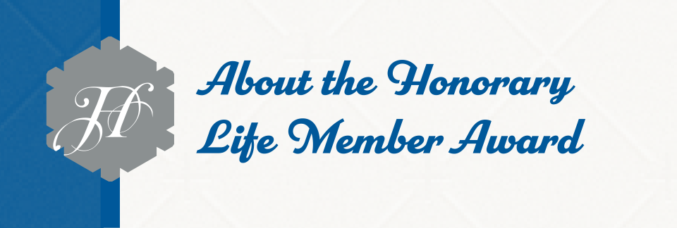 about the honorary life member award