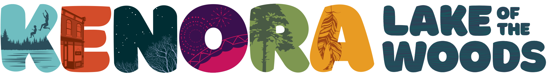 Kenora Lake of the Woods logo 