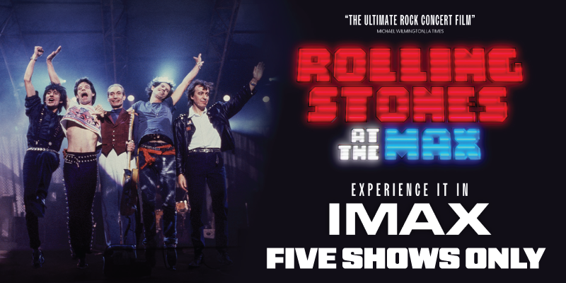 rolling stones at the max movie poster
