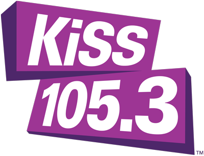 kiss 105.3 fm logo