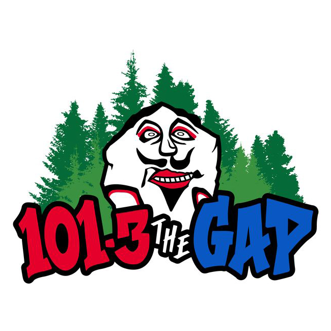 101.3 fm the gap logo