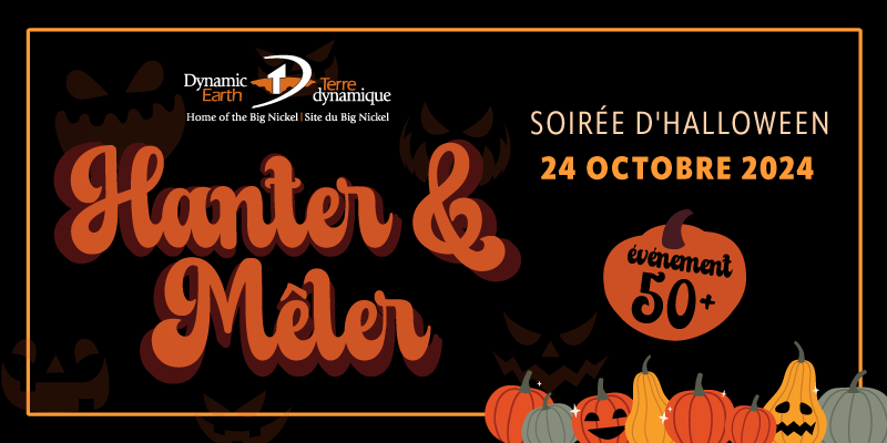 hanter et mêler événement social d'halloween pour les 50 ans et plus