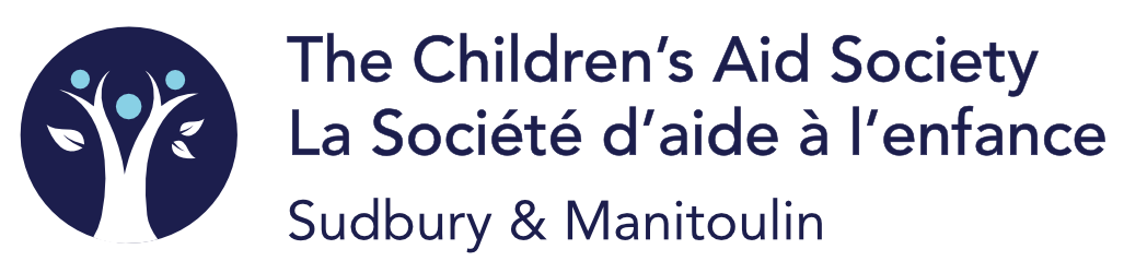 logo de la société d'aide à l'enfance sudbury et manitoulin