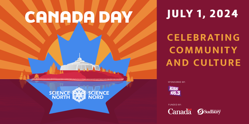 canada day 2024 at science north