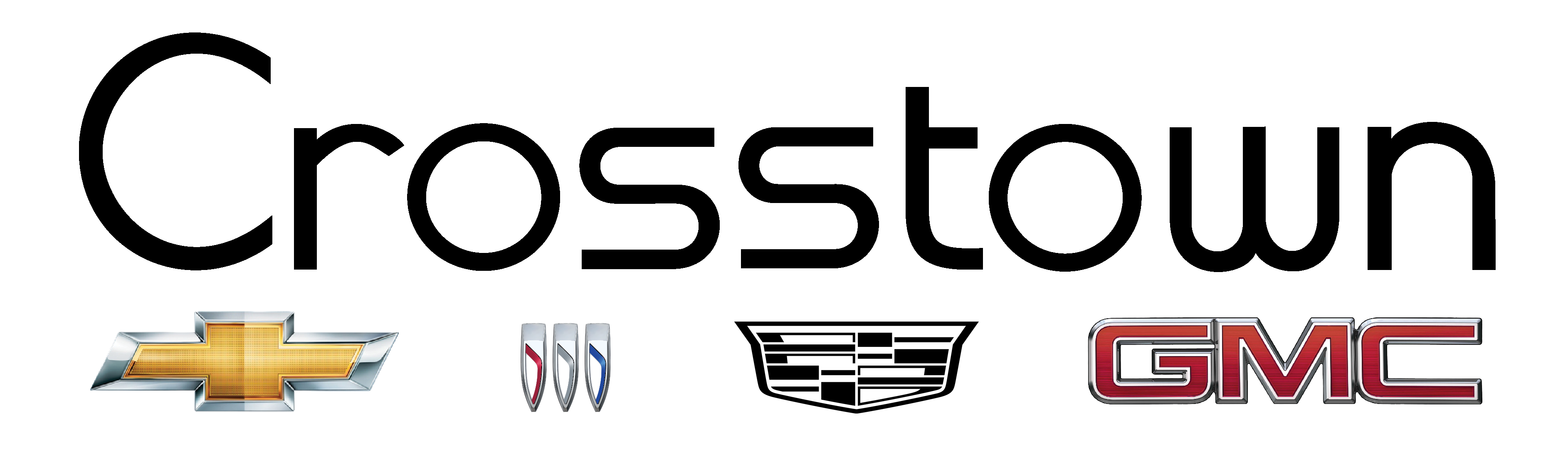 crosstown chevrolet buick cadillac gmc logo