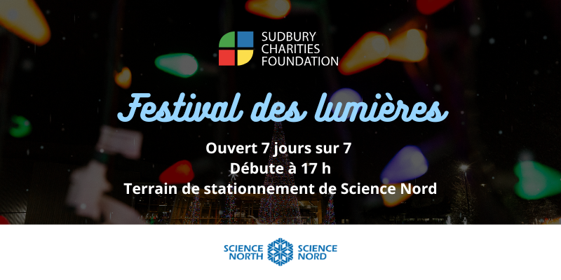 sudbury charities foundation festival des lumières