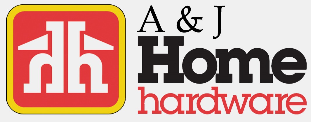 logo de a&j home hardware