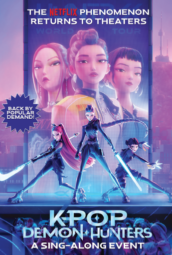 kpop demon hunters a sing-along event movie poster